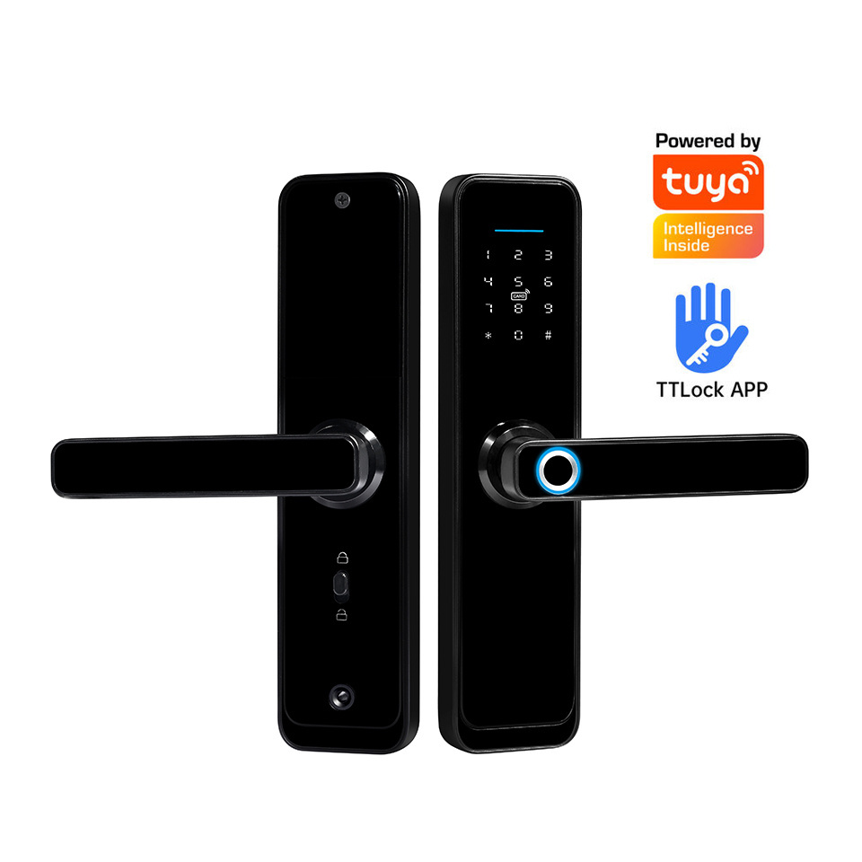 X2 High Security Smart Lock TTlock Tuya Blue tooth WiFi Airbnb Electronic Digital Intelligent Biometric Fingerprint Door lock