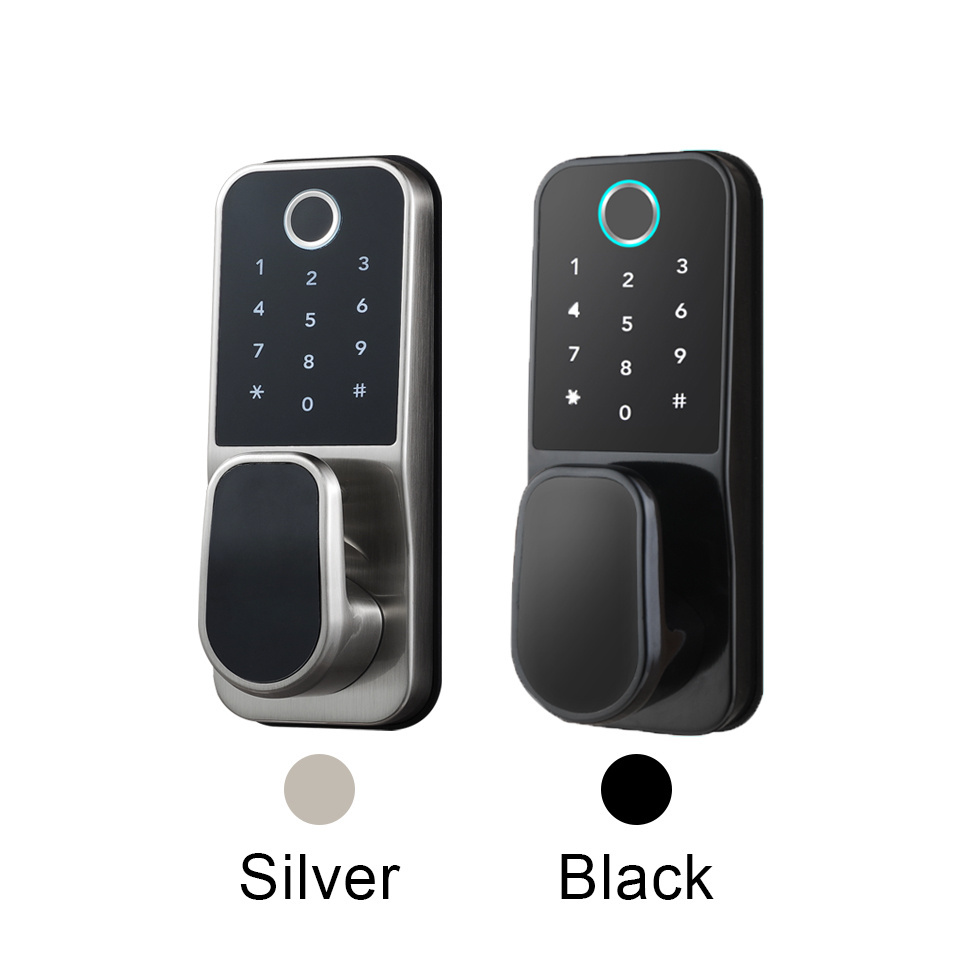 Zinc Alloy Waterproof WiFi TTlock App Digital Door Lock Electronic Password Fingerprint Keyless Smart Door Lock