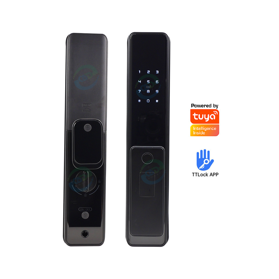 Handless Automatic Fingerprint Digital Smart Door Locks Wireless WiFi Remote Unlock Home Security Inteligente Smart Lock