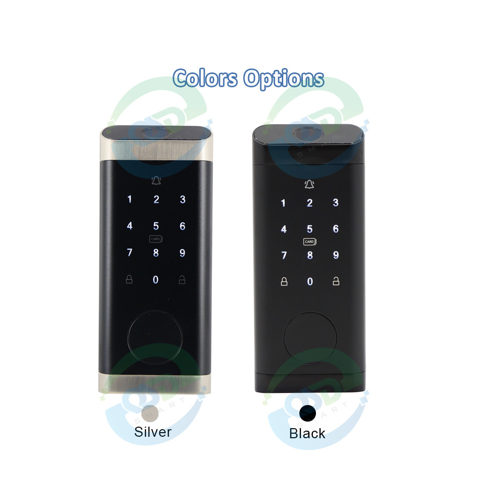 Waterproof High Security TTlock Digital Lock Intelligent Dead Lock WiFi Tuya App Keyless Auto Deadbolt Smart Locks For Home Door