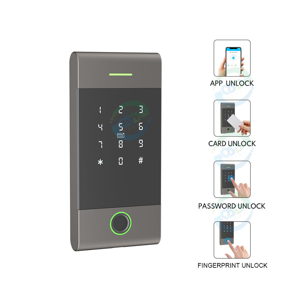 High Performance TTLock Door Access Control System Electric Magnetic Lock 12V Power Supply Rfid Smart Digital Access Controller