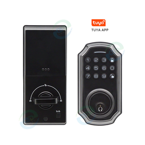 Automatic Tuya BLE App Smart Deadbolt Lock Simple Keyless Entry Bolt Deadbolt Smart Lock for Home Office Security