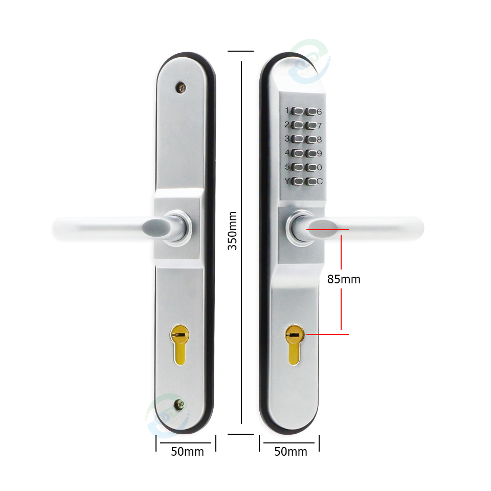 OEM Zinc Alloy Mechanical Code Combination Push Button Key Security Door Lock