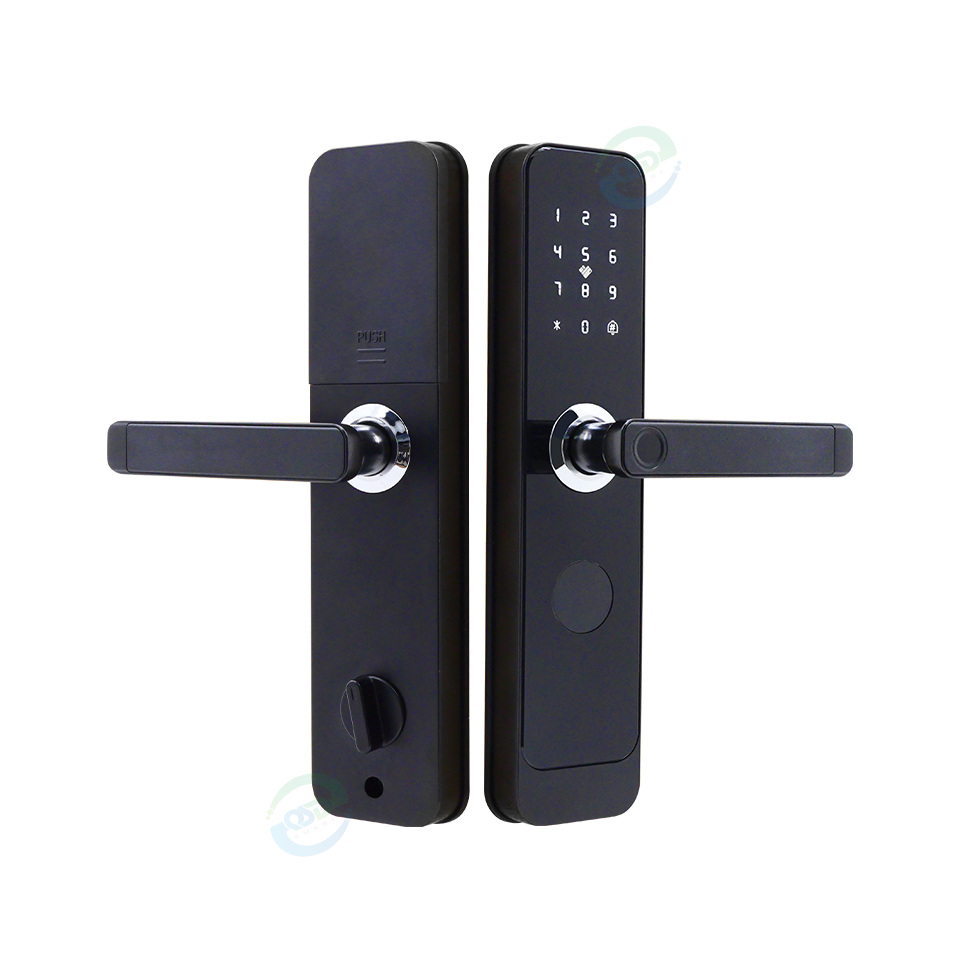 High Class TT Smart Lock WiFi USB Recharge Front Door Lock Set Keyless RFID Card Fingerprint Digital TTlock Tuya WiFi Door Locks