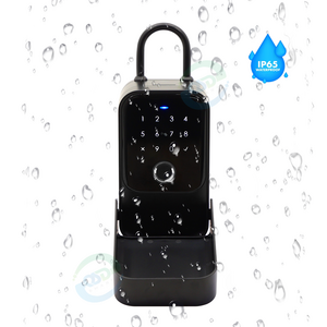 Waterproof Smart Key box wireless wifi anti-theft electric Password RFID card fingerprint Keyless Tuya TTlock APP Smart Key Box