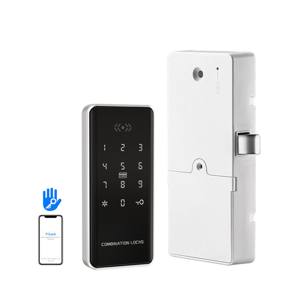 Security Digital Rfid Electronic Cabinet Lock Smart Password Intelligent Drawer Locker Lock with TTLock App