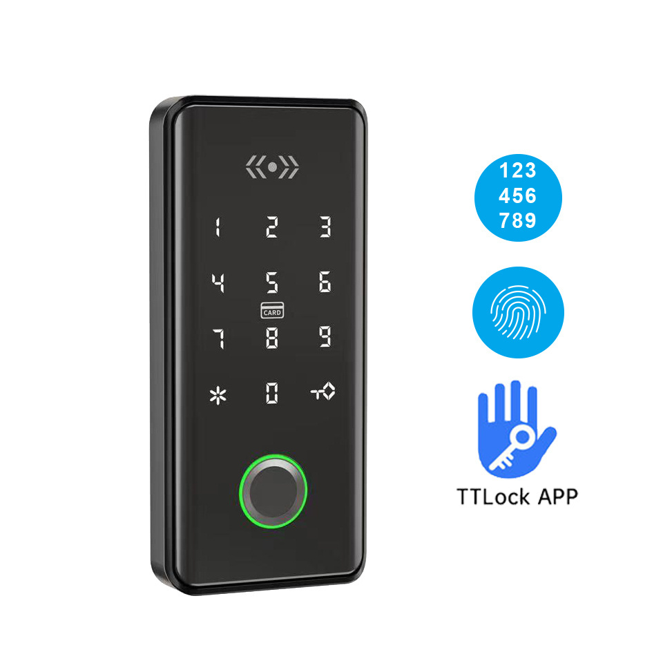 Biometric Fingerprint Electronic Cabinet Lock Digital Keypad Smart Card Drawer Lock for Spa Swimming Pool Gym