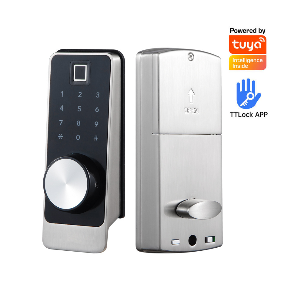 American Security Door Deadbolt Lock Touch Screen NFC Card Password Fingerprint WiFi Tuya TTlock Electronic Smart Deadbolt Locks