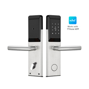 High Quality Stainless Steel Hotel Lock System Smart With Good Price Smart Door Lock Hotel