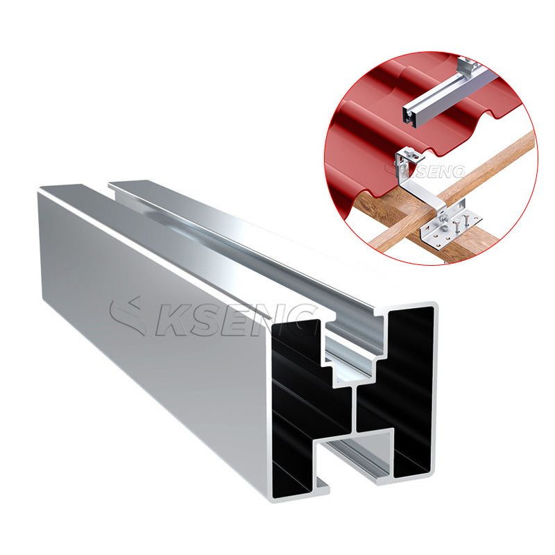 Wholesale Pv Mounting Rail Solar Panel Mounting Aluminum Rail for Solar Roof Mounting System