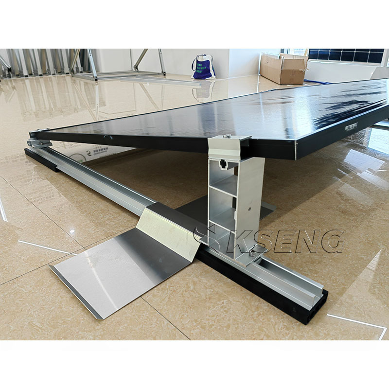 European warehouse PV Mount System Solar Panel Ground Mounting Solution Solar Ballasted Roof Mounting Brackets