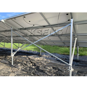 Kseng Ground Style Solar Panel Mounting Stand Called Stand Galvanized Steel Aluminium Solar Panel Ground Mounting System