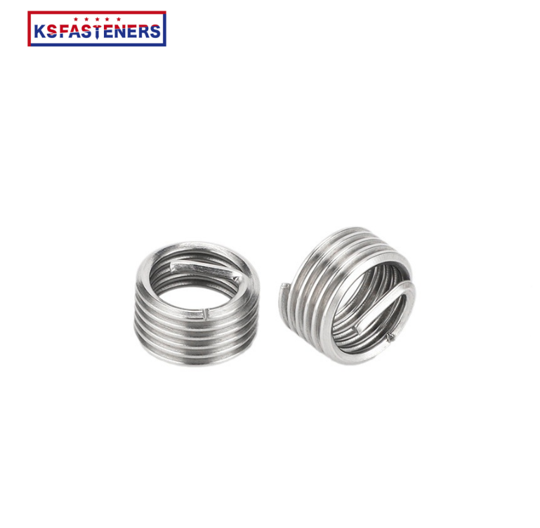 A2-70 304  Stainless Steel Thread Insert Helical Coiled Wire Threaded Sleeve