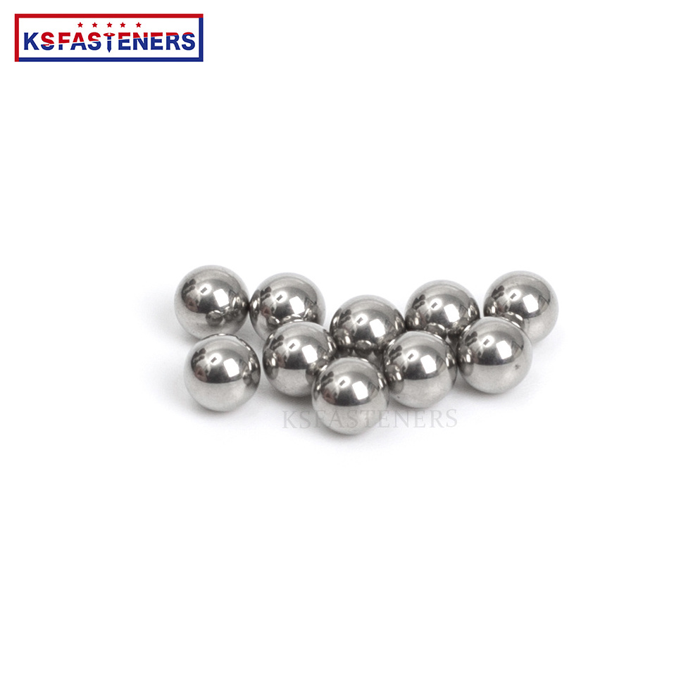 factory price 420 Stainless Steel Hard Balls Custom Size High Precision 6mm Solid large metal spheres