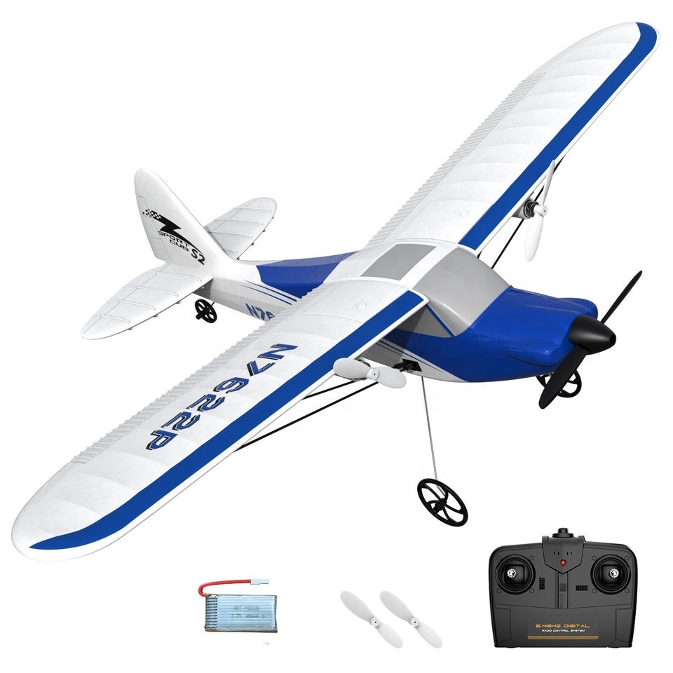 Volantex 762-2 SportCub 2CH 400mm RC plane RTF Radio Control Aircraft Electric Toys RC Airplane Outdoor Glider Model For Boys