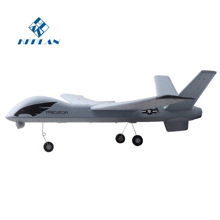 DIY 2.4G 2 Channel Remote Control Model Plane With LED Hand Throwing Wingspan RC Jet Airplane Soft EPP Foam Glider Plane