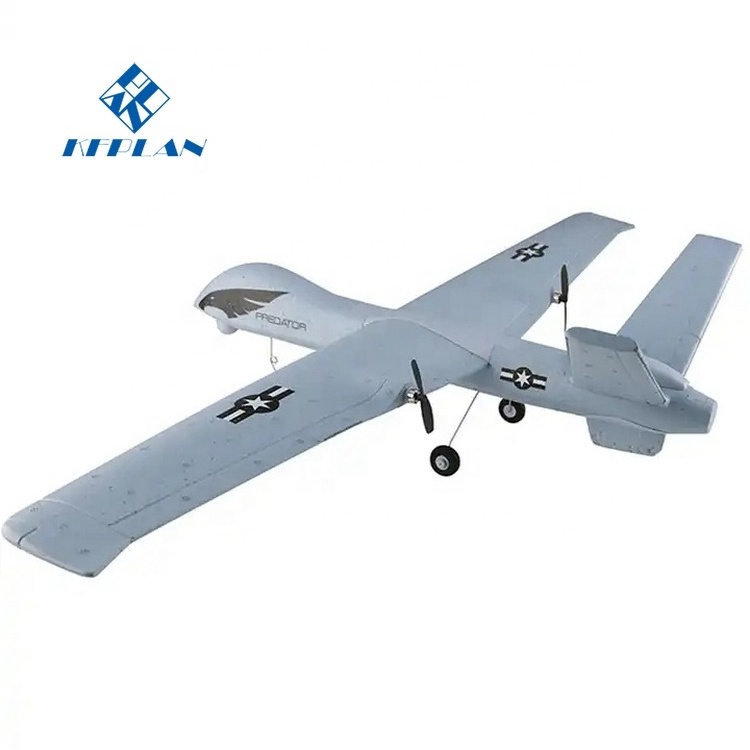 Factory New Design Outdoor Flying Predator Spy Airplane 2.4G 3CH DIY EPP Folding Wings Gyro Remote Control Glider Model Plane