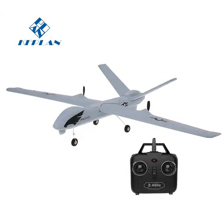 Sales 2.4G 2 Channel Remote Control DIY Model Plane With LED Hand Throwing Wingspan RC Jet Airplane Soft EPP Foam Glider Plane