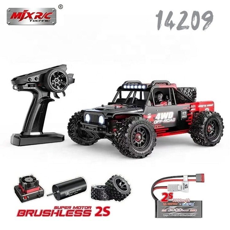 MJX Hyper Go 14209 Racing Desert Pick-up Truck 1/14 Brushless Remote Control Vehicles Off-Road Drifting High-Speed RC 4WD Truck