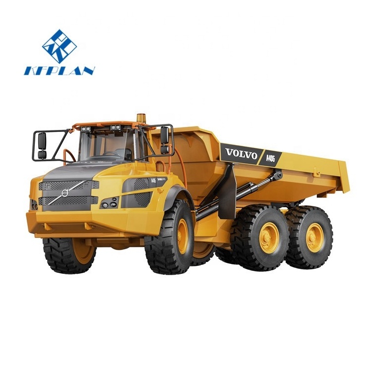 New Arrival Double E E591-003 2.4GHz Remote Control Truck 1/20 Dumper Tractor Model Engineering Car Vehicle Toys For Boys Gifts