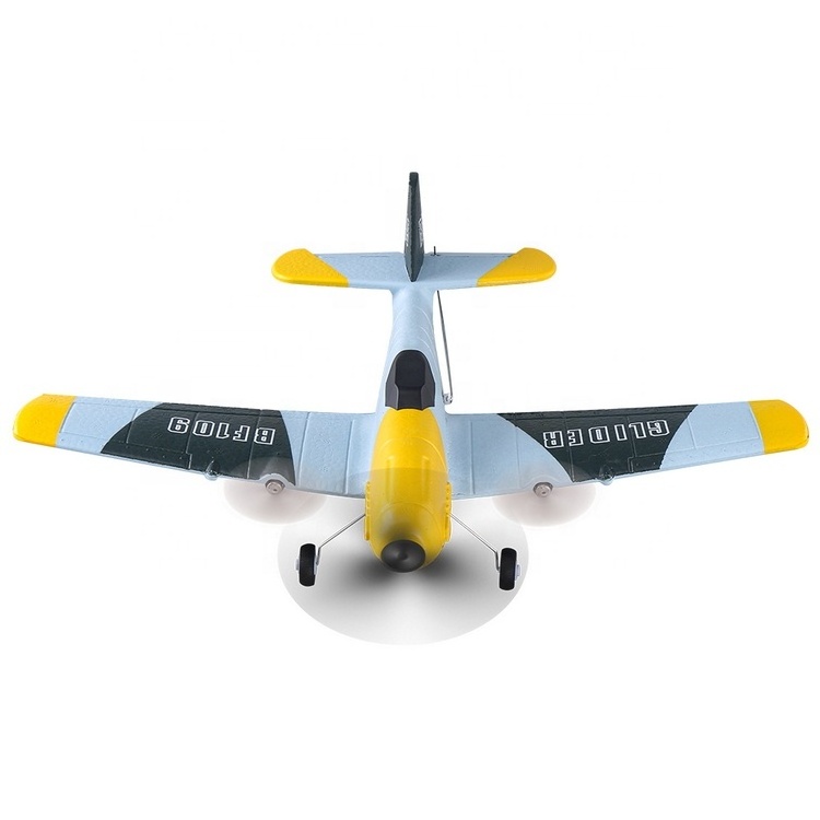 Factory Sales 2.4G 2 Channel Remote Control Model Plane Hand Throwing Wingspan RC Jet Airplane Soft EPP Foam Glider Swing