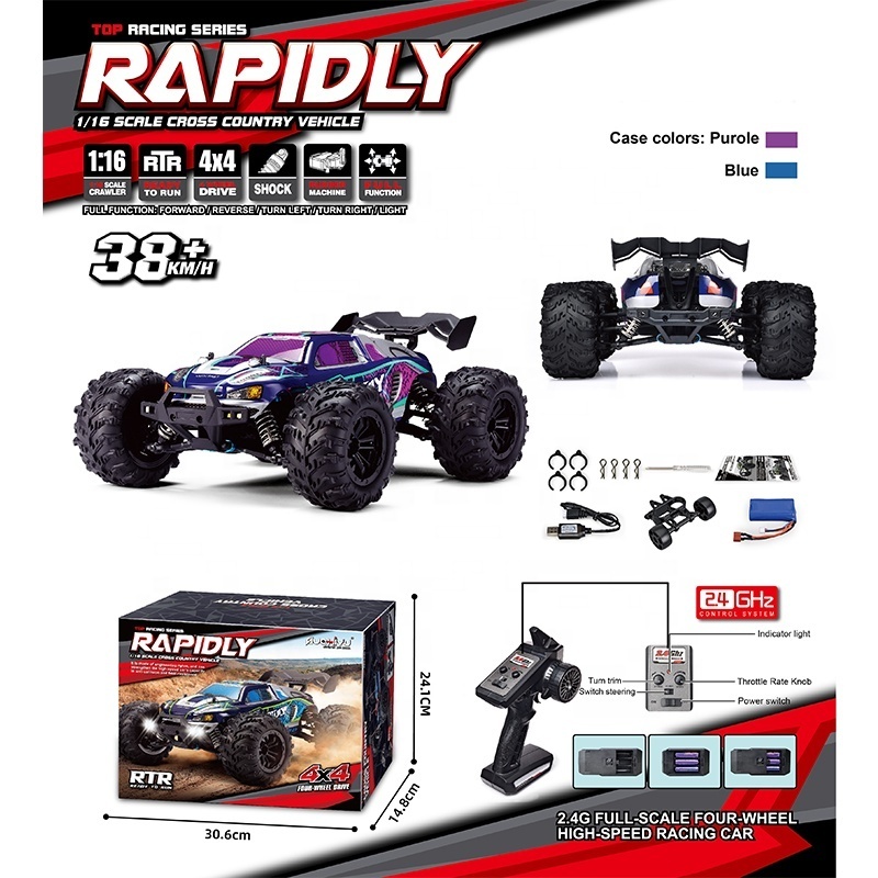 Factory New SCY-16101 RC Off Road 4x4 1/16 Scale Rock Crawler 4WD 2.4G High Speed Drift Remote Control Buggy