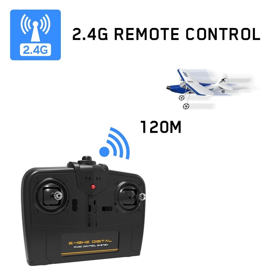 Volantex 762-2 SportCub 2CH 400mm RC plane RTF Radio Control Aircraft Electric Toys RC Airplane Outdoor Glider Model For Boys