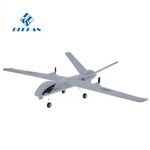 Factory New Design Outdoor Flying Predator Spy Airplane 2.4G 3CH DIY EPP Folding Wings Gyro Remote Control Glider Model Plane