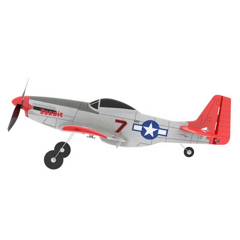 Volantex 761-5 Mini P51D Radio Control Toys 400mm RTF Brushed 4CH RC Hobby Epp Foam Airplanes For adult and kids Park Flyer