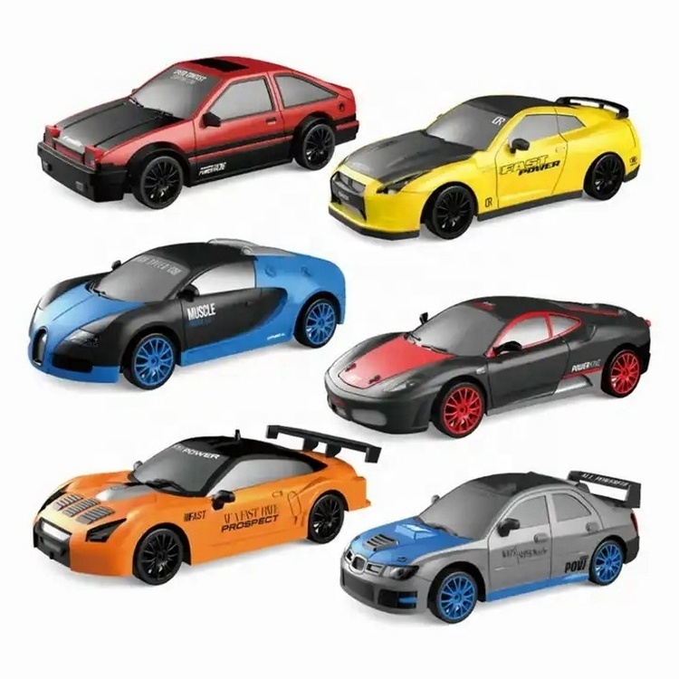 Wholesale 2.4GHz Drift RC Car 4WD 1/24 Scale Drift Racer Radio Control GTR model AE86 Racing Sport Car Toys