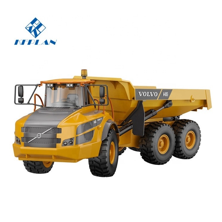 New Arrival Double E E591-003 2.4GHz Remote Control Truck 1/20 Dumper Tractor Model Engineering Car Vehicle Toys For Boys Gifts