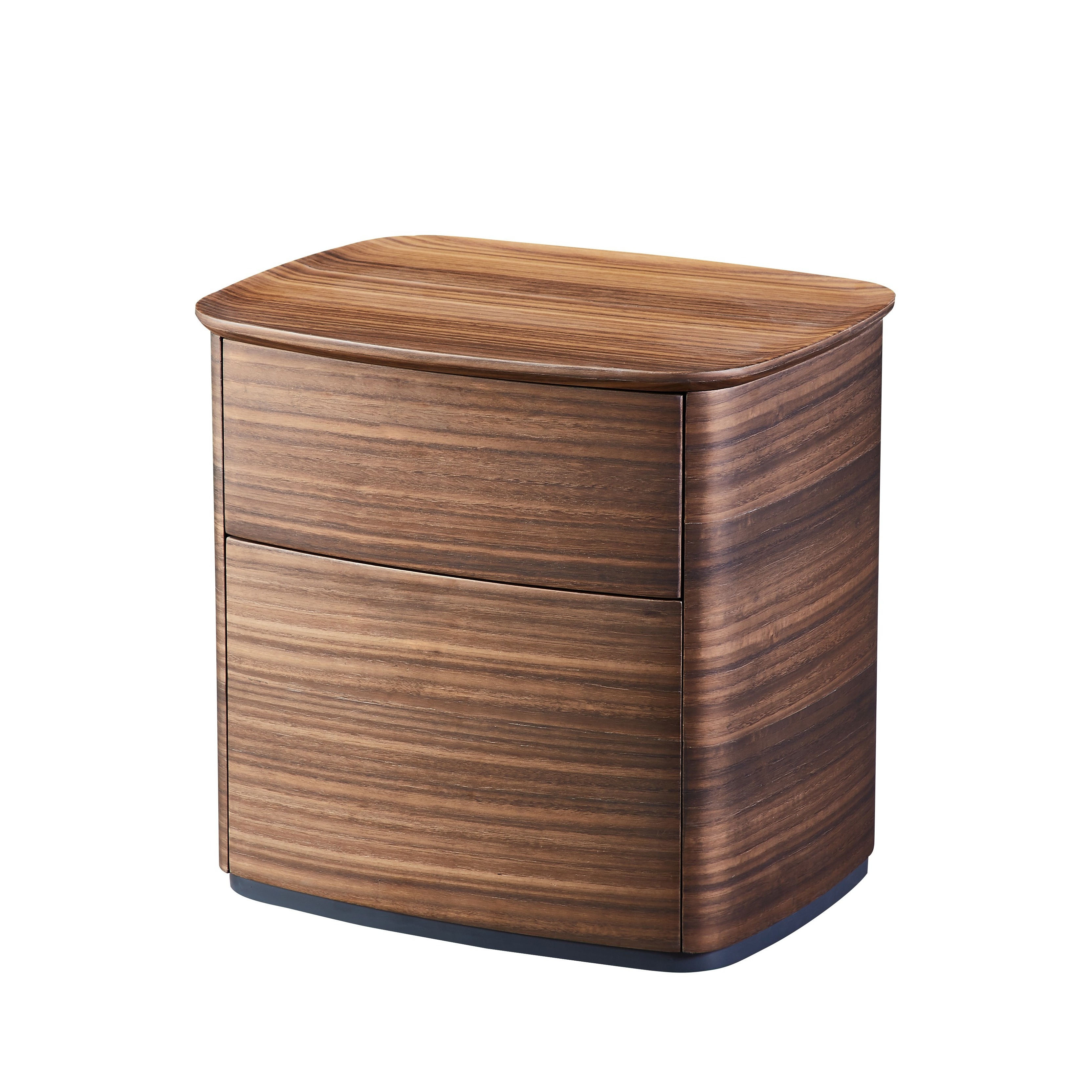 High quality luxury Nordic solid wood bedside table