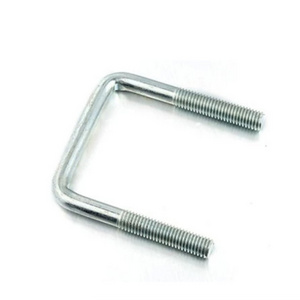 Carbon Steel U Shape Bolts And Nuts Zinc Coated Square Bend U bolts