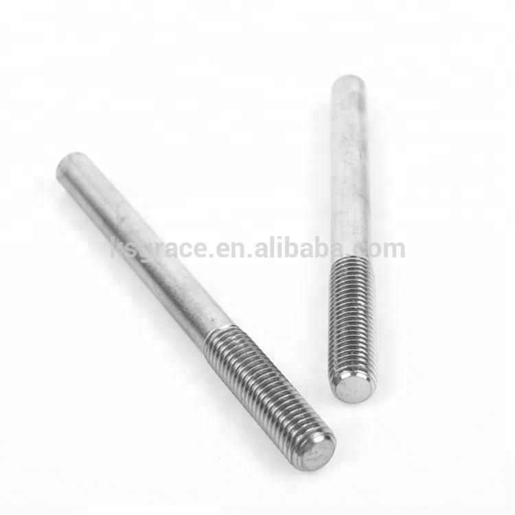 Stainless Steel Single End Studs Rod Double Thread Stud Threaded 38 All 10/24 Metal Steel Plastic Dowel Tube Rods