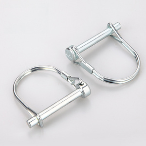 Round Wire Lock Pins / Spring Lock Pin / Stainless Steel A2 A4 Double Wire Lock Pin D Type Safety Pins