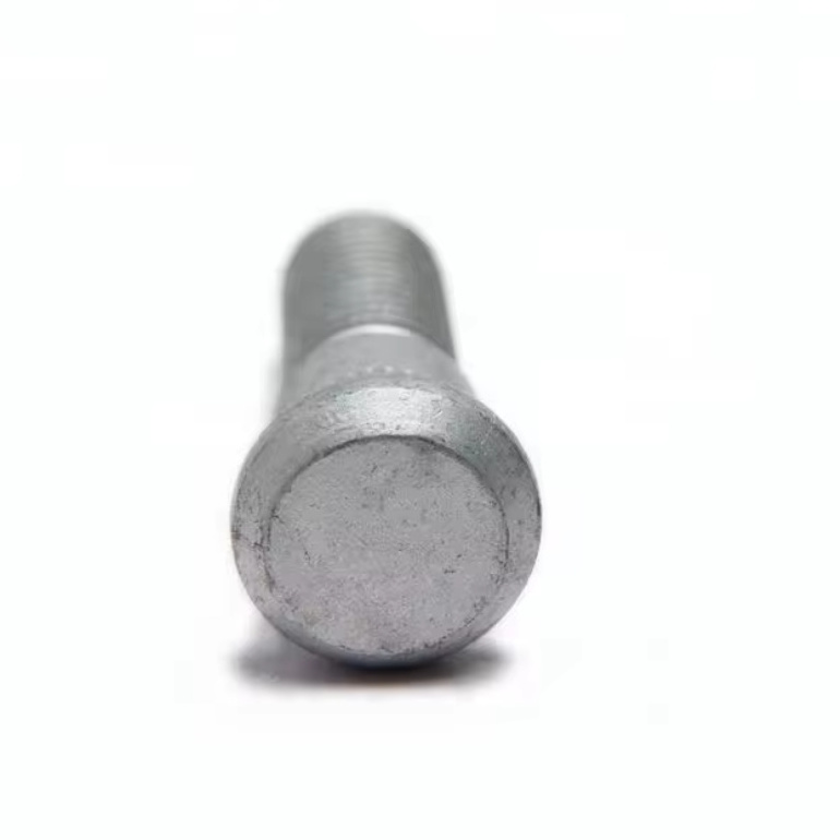 Carbon Steel Wheel Hub Bolt car auto high tensile knurl hub wheel bolt 10.9 grade hex 17 zinc wheel lug bolt