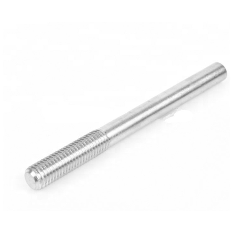 Stainless Steel Single End Studs Rod Double Thread Stud Threaded 38 All 10/24 Metal Steel Plastic Dowel Tube Rods