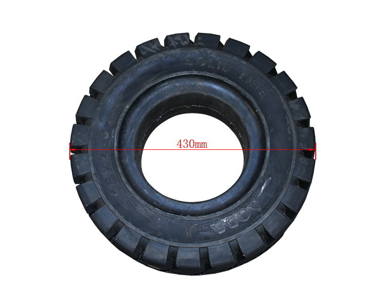 Factory Wholesale Forklift Parts 18*7-8 Rubber Solid Tire, High Quality