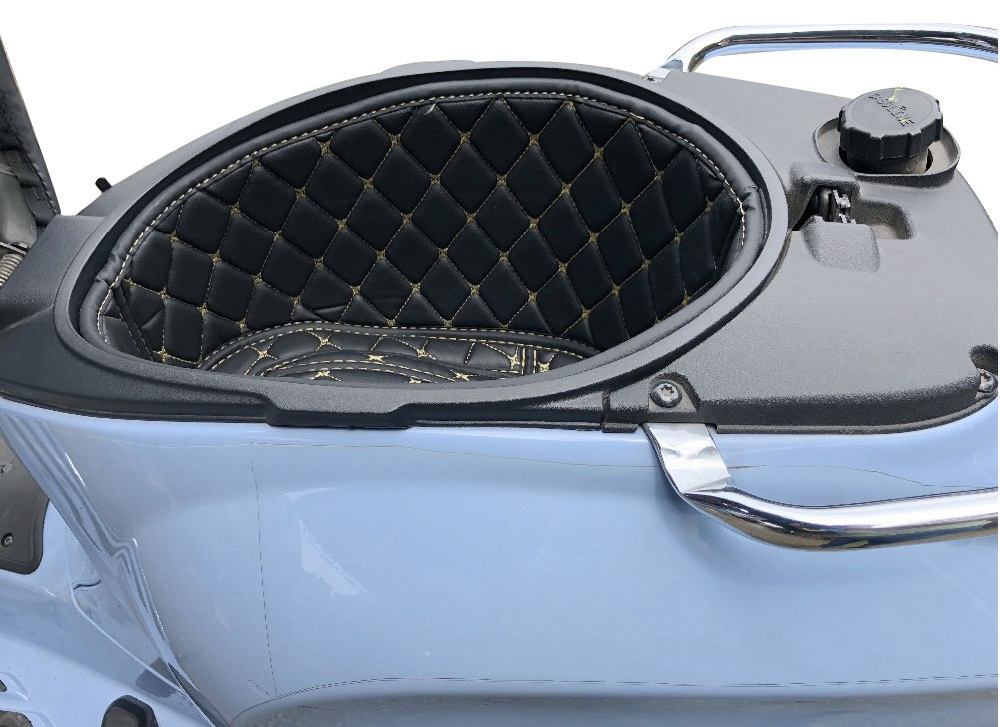 Motorcycle Storage Box Leather Rear Trunk Cargo Liner Protector Accessories For PIAGGIO Vespa SPIRIT150 S150