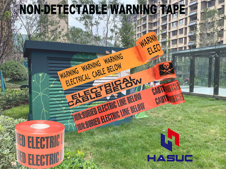 Non-Adhesive Caution Barrier Red Danger Tape Safety Warning Tape Roll for Danger Construction Crime Scene