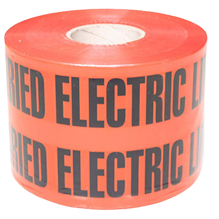 High Quality non-Detectable marking warning tape For Underground Utility Cable Buried Wire Trace Marker