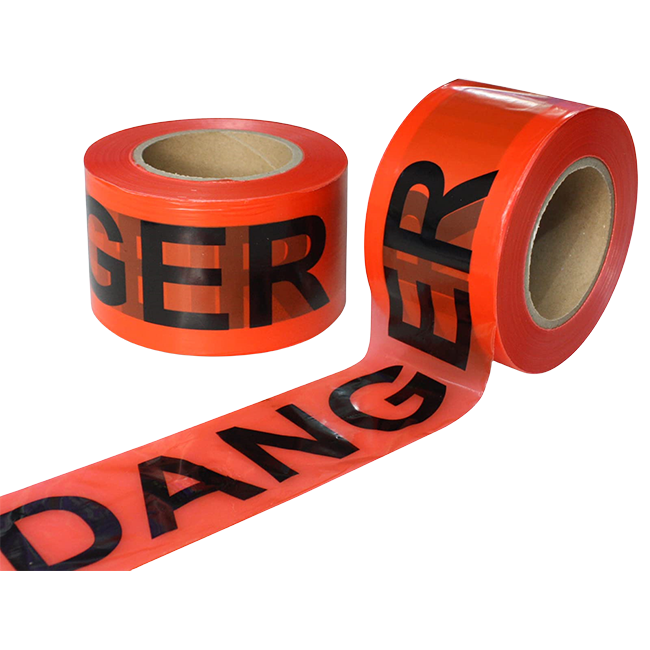 Custom Printed Text Crime Scene Danger Tape Yellow Warning Tape for Danger Hazardous Areas