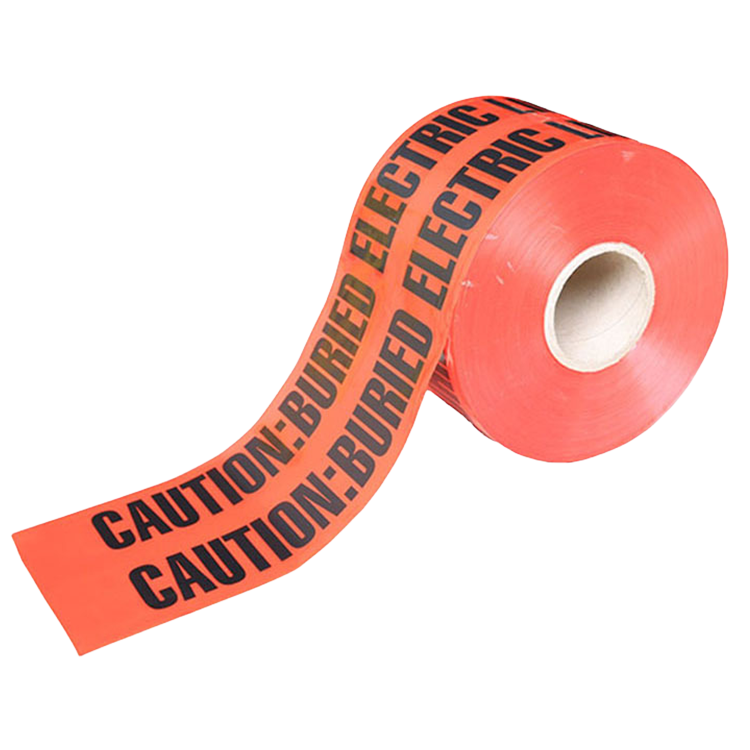 Non-Adhesive Caution Barrier Red Danger Tape Safety Warning Tape Roll for Danger Construction Crime Scene