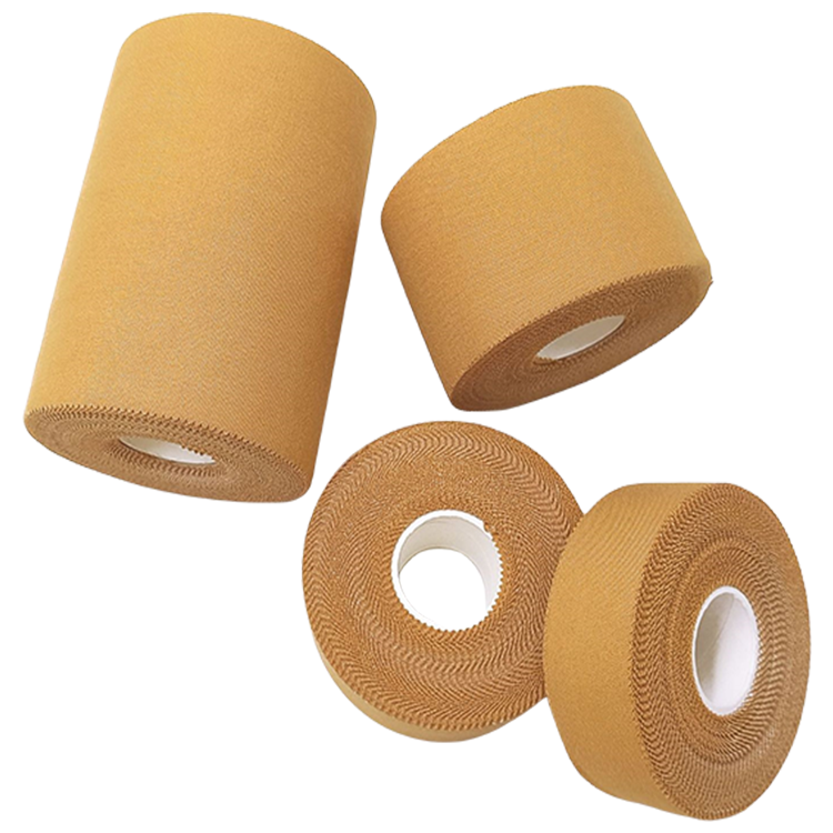 Elastic Colorful Cotton Medical Athletic Sports Tape Roll Custom k Tape Sports Muscle Strapping Grip Zinc Oxide Tape