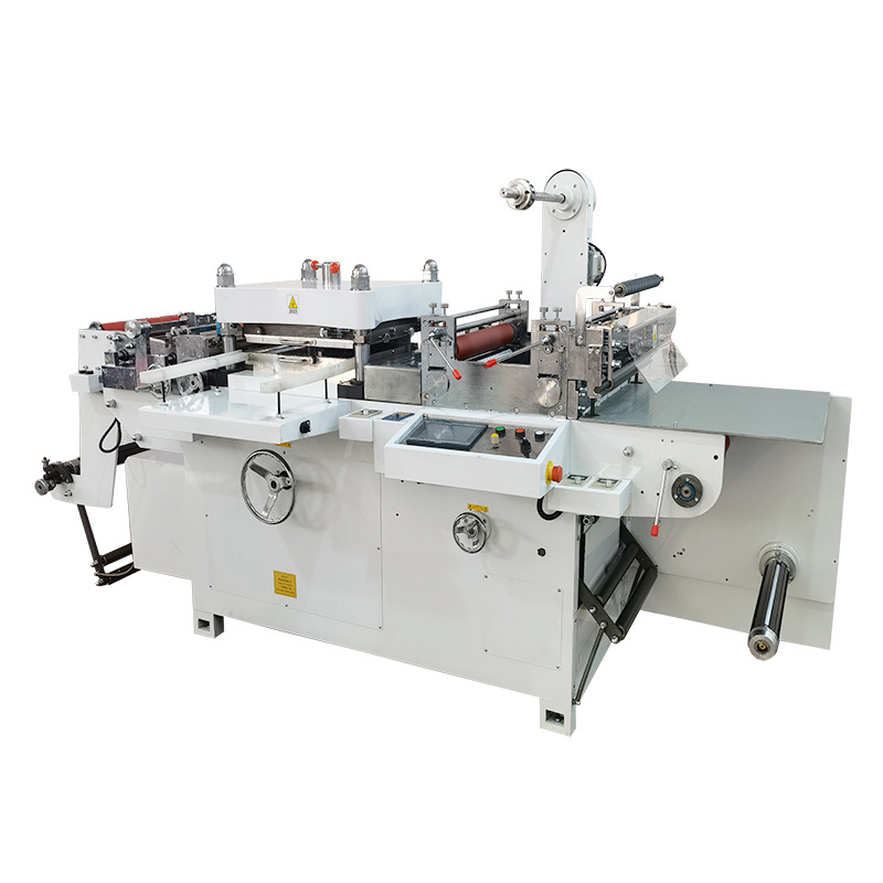 Fully Automatic Functional Flat Bed Sticker adhesive pvc card die cutter