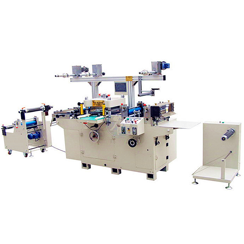 Automatic Paper Sticker Rubber Laminate Flat Die Cutting Machine