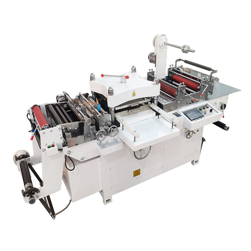 Fully Automatic Functional Flat Bed Sticker adhesive pvc card die cutter