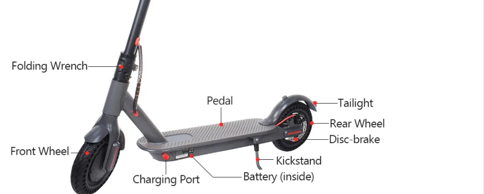 Electric Scooter spare Parts and accessories XB-H Electric Scooter Repair Accessories