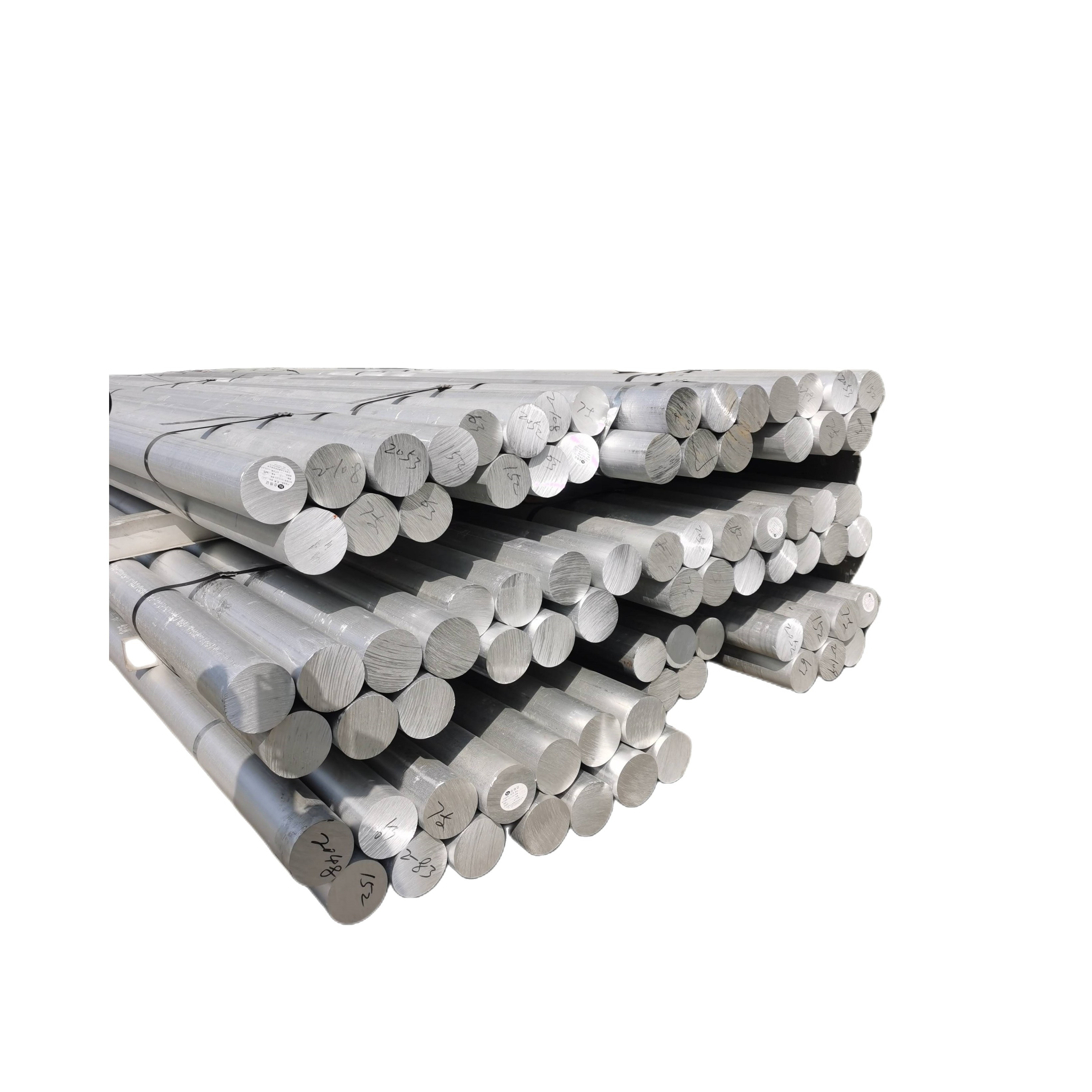 Cut custom sized Seamless round tube aluminum alloy extrusion bar aluminum round bar