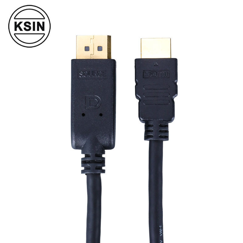 1080P Male To Male DP Displayport to HDMI Cable Display Port to 1080P HDMI Adapter Converter For Laptop PC Projector